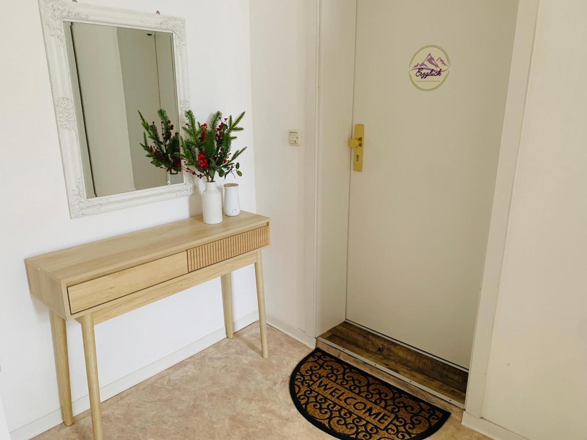 Am Schloss Wolkenstein, 86M2, 3Br, Babybett, Office Exterior foto